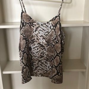 Snakeskin tank